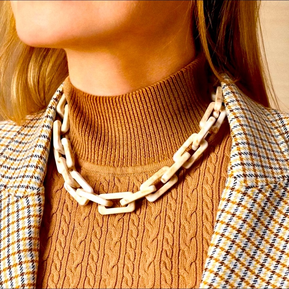 Chunky Acrylic Chain Necklace